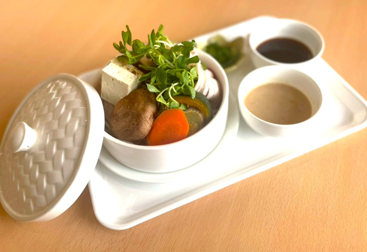 お野菜たっぷりの「せいろ蒸し」お肉