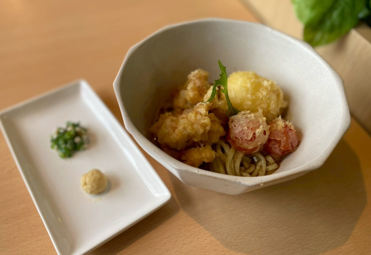 【期間限定】鶏天ぶっかけあったか「モロどん」